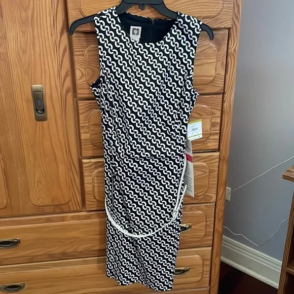 anne klein black and white dress Anne Klein Dresses | Anne Klein Black And White Dress Size 14; New With Tags | Color: Black | Size: 14